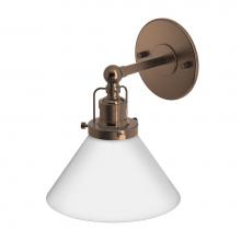 Gatco 1612 - Cafe Single Sconce Bronze