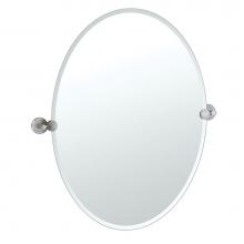 Gatco 4299 - Latitude II 26.5''H Oval Mirror SN