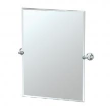 Gatco 4329S - Tiara 31.5''H Rectangle Mirror Chrome