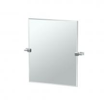 Gatco 4379SM - Bleu 24''H Rectangle Mirror Chrome