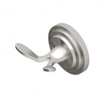 Gatco 5848 - Marina Double Robe Hook, Satin Nickel