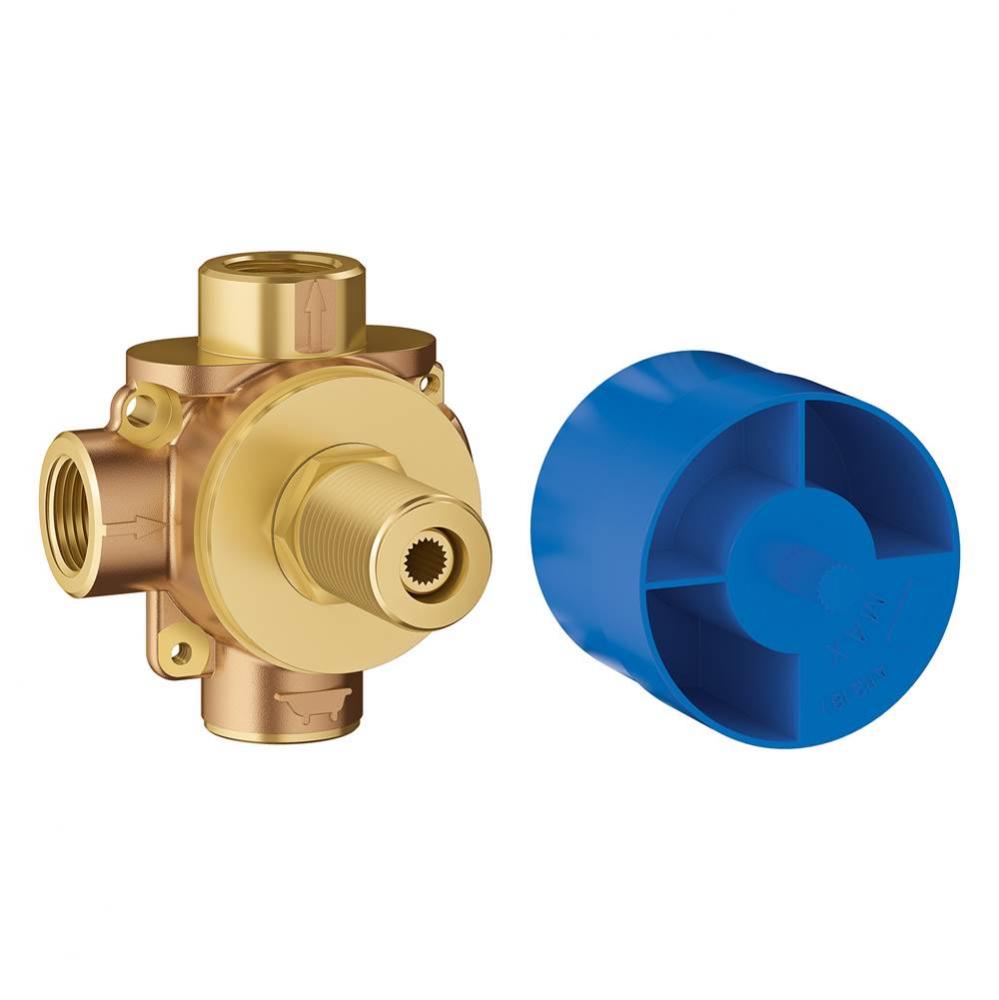 3-Way Diverter Rough-In Valve (Discrete Functions)