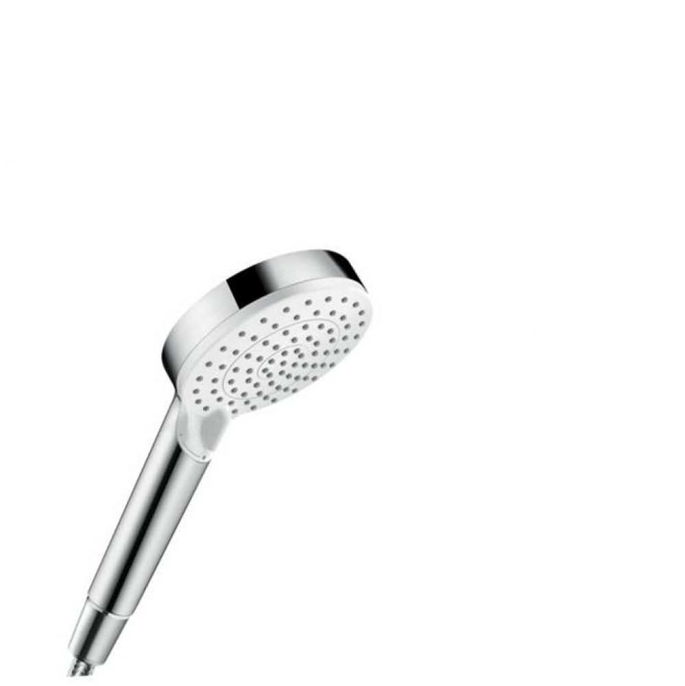 Crometta Handshower Vario-Jet, 1.75 Gpm In White/Chrome