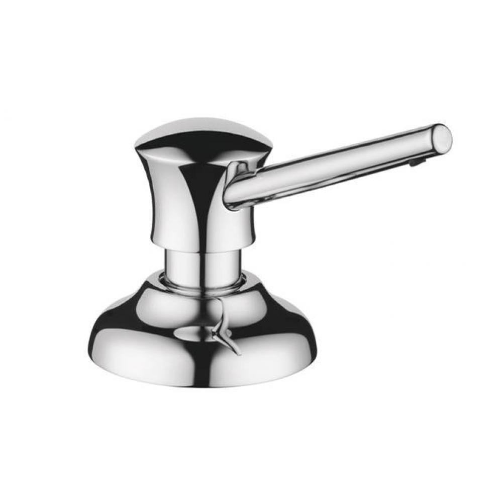 Soap Dispenser, Traditional in Chrome