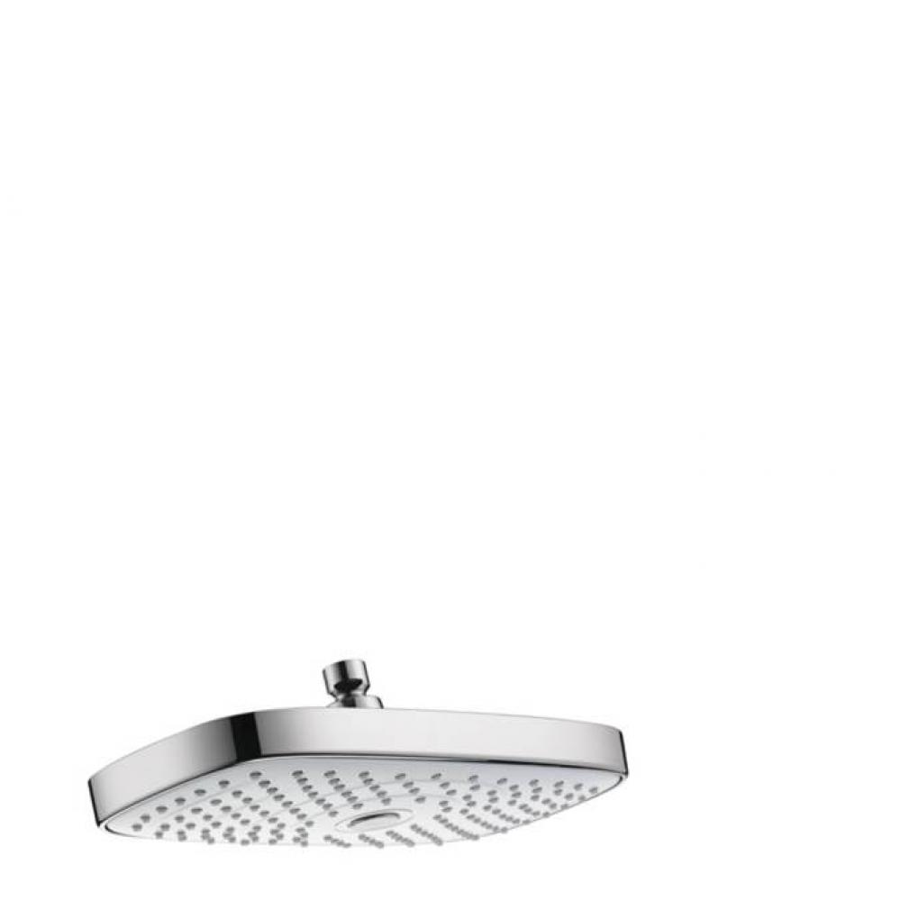 Raindance Select E Showerhead 300 2-Jet, 2.5 Gpm In White/Chrome