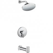 Hansgrohe 04957000 - Vernis Blend Pressure Balance Tub/Shower Set, 1.5 GPM in Chrome