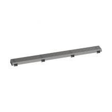 Hansgrohe 56119801 - RainDrain Match Trim Boardwalk for 31 1/2'' Rough with Height Adjustable Frame in Brushe