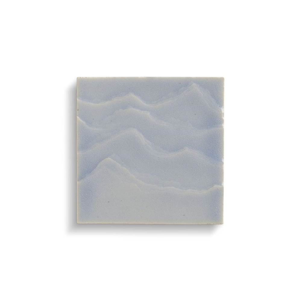 Landshapes™ by Daniel Arsham 4'' x 4'' Feature Tile produced by the KOHLER W