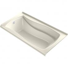 Kohler 1224-GHLW-96 - Mariposa® 66'' x 36'' integral flange Heated BubbleMassage™ air bath wi