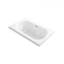 Kohler 1418-JHH-0 - Memoirs® 72'' x 42'' drop-in whirlpool bath with center rear drain