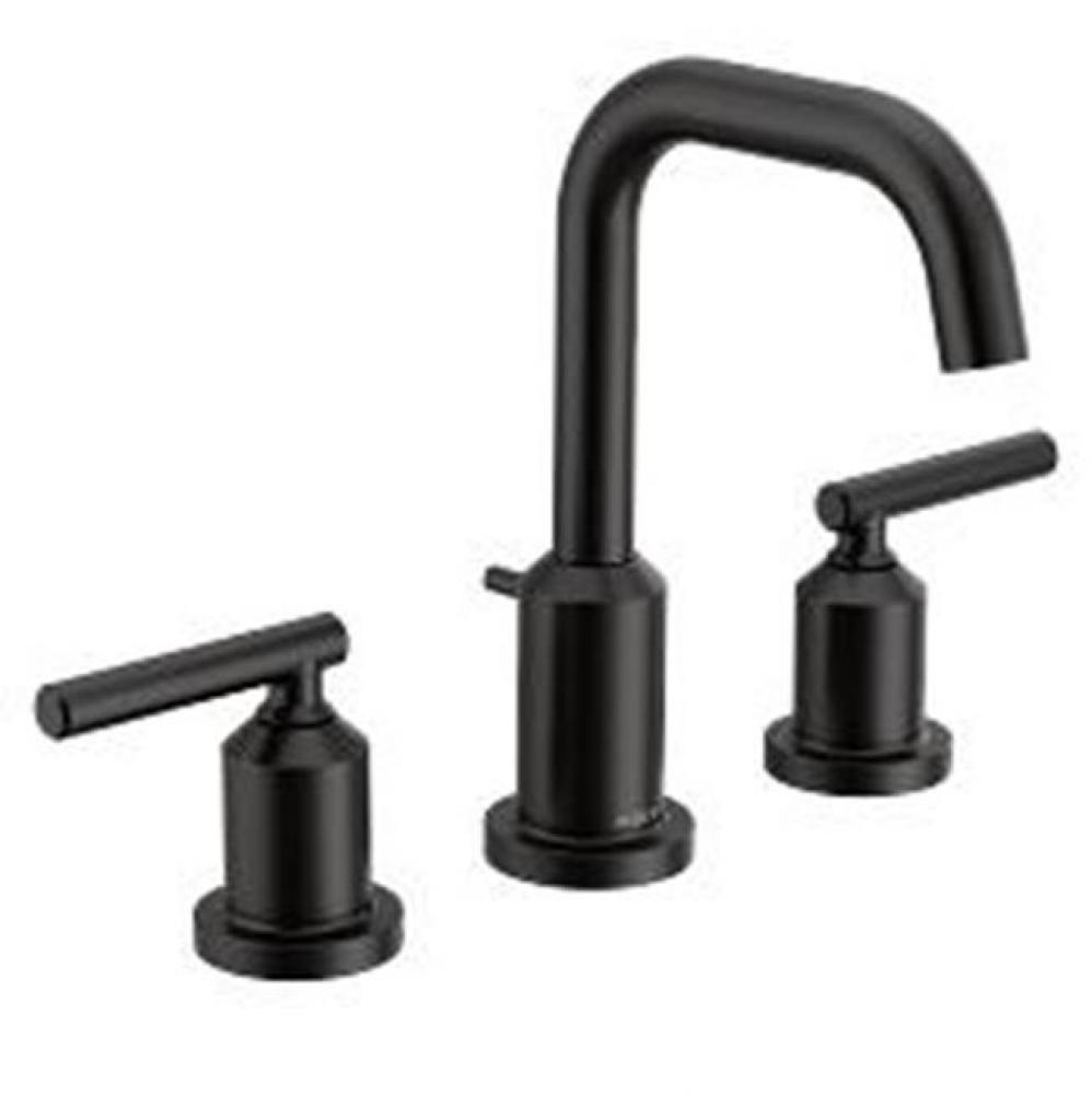 Matte Black Two-Handle Bathroom Faucet