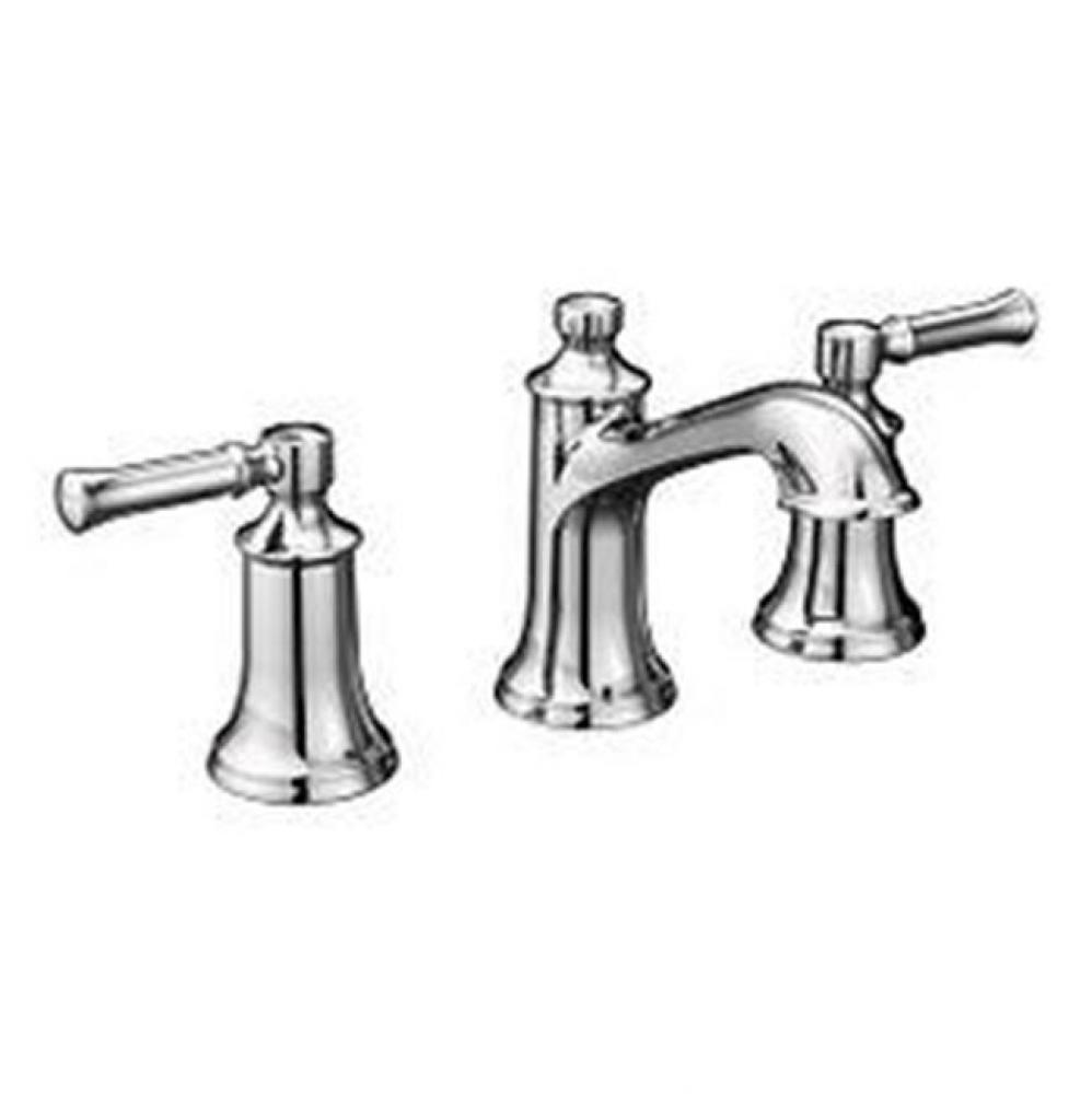 Chrome Two-Handle Bathroom Faucet