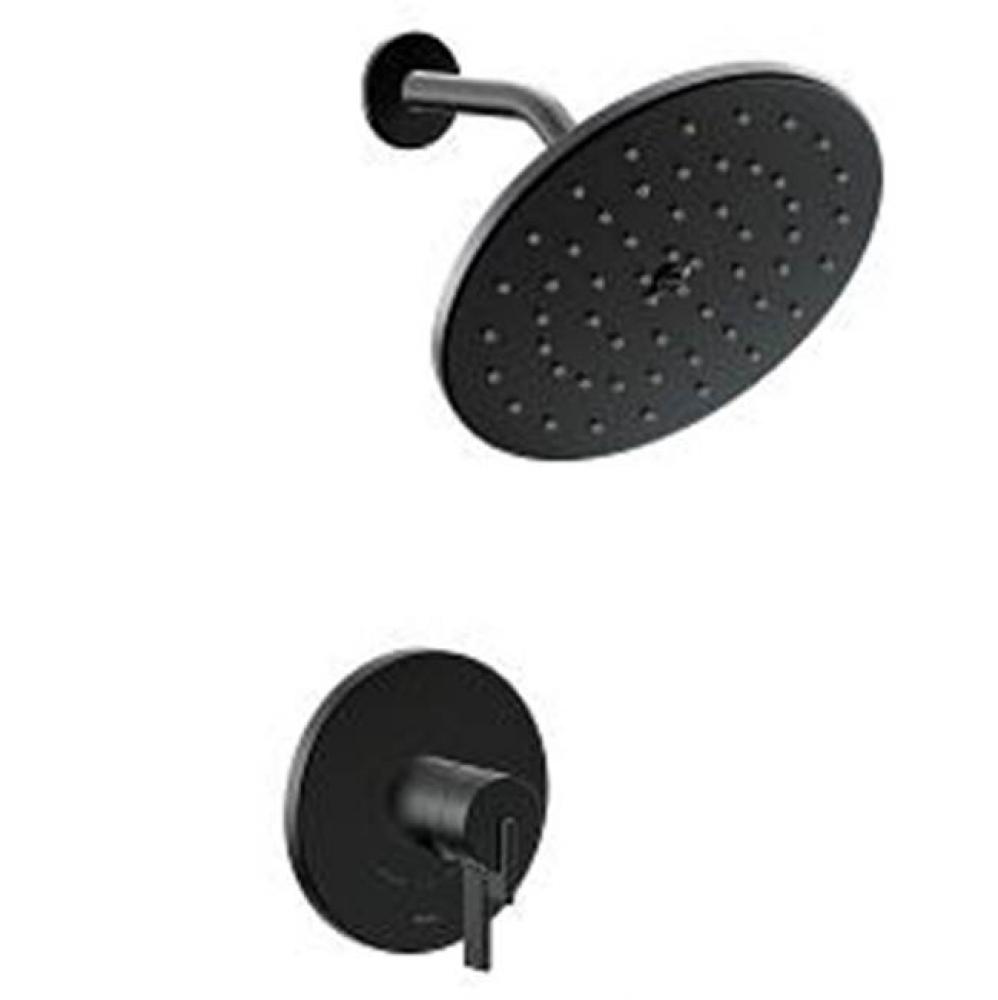 Cia Matte Black M-Core 4-Series Shower Only