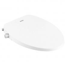 Moen EB500-E - 2-Series Non-Electronic Add-On Bidet Elongated White Toilet Seat