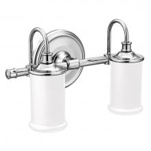 Moen YB6462CH - Chrome Two Globe Bath Light