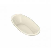 Maax 106167-003-004 - Saturna 6036 Acrylic Drop-in Center Drain Whirlpool Bathtub in Bone