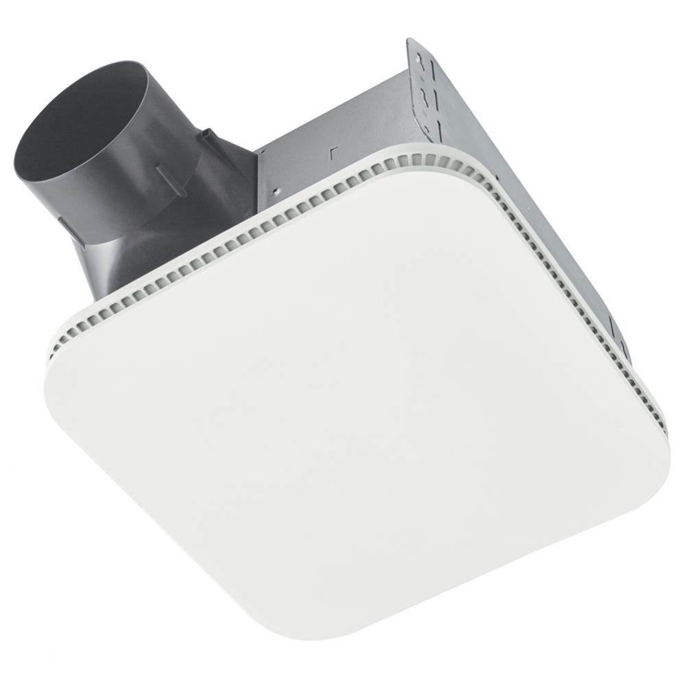 Broan FLEX 80 CFM Bathroom Exhaust Fan w/ CLEANCOVER™ Grille, ENERGY STAR®