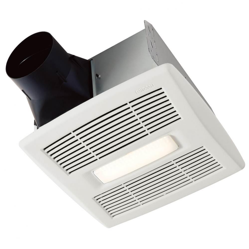 Broan Flex™ Series 80 CFM 0.7 Sones Ventilation Fan w/ LED Light, Energy Star®