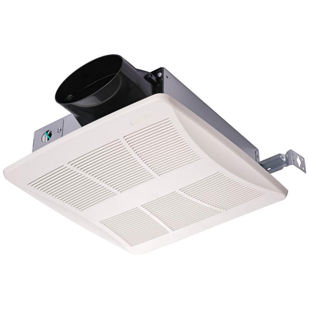 Lo-Profile 50/80/100 Selectable CFM Bathroom Exhaust Fan, ENERGY STAR®