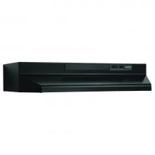 Broan Nutone BUEZ330BL - 30-Inch Convertible Under-Cabinet Range Hood w/ Easy Install System, 260 Max Blower CFM, Black