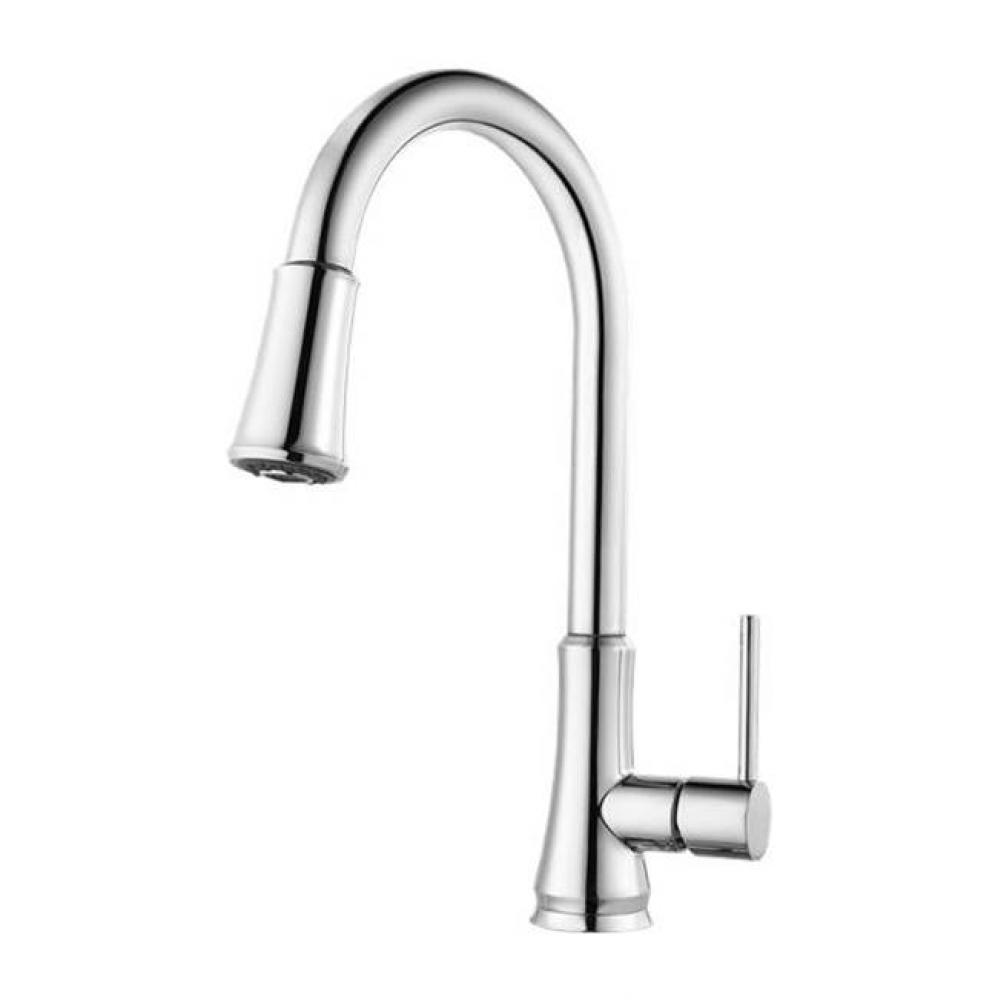 G529-PF1C - Polished Chrome - Pull-down Kitchen Faucet