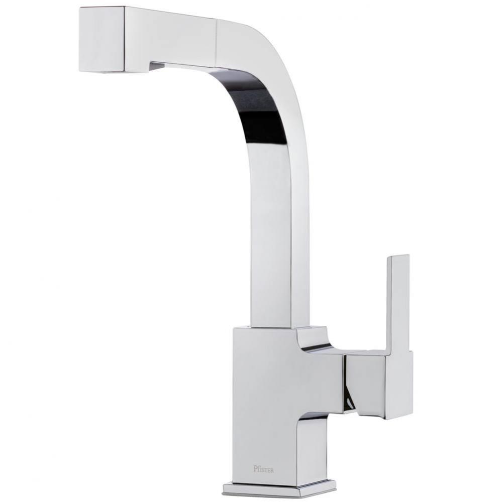 LG534-LPMC - Polished Chrome - Arkitek Single Handle Pull-out Kitchen Faucet