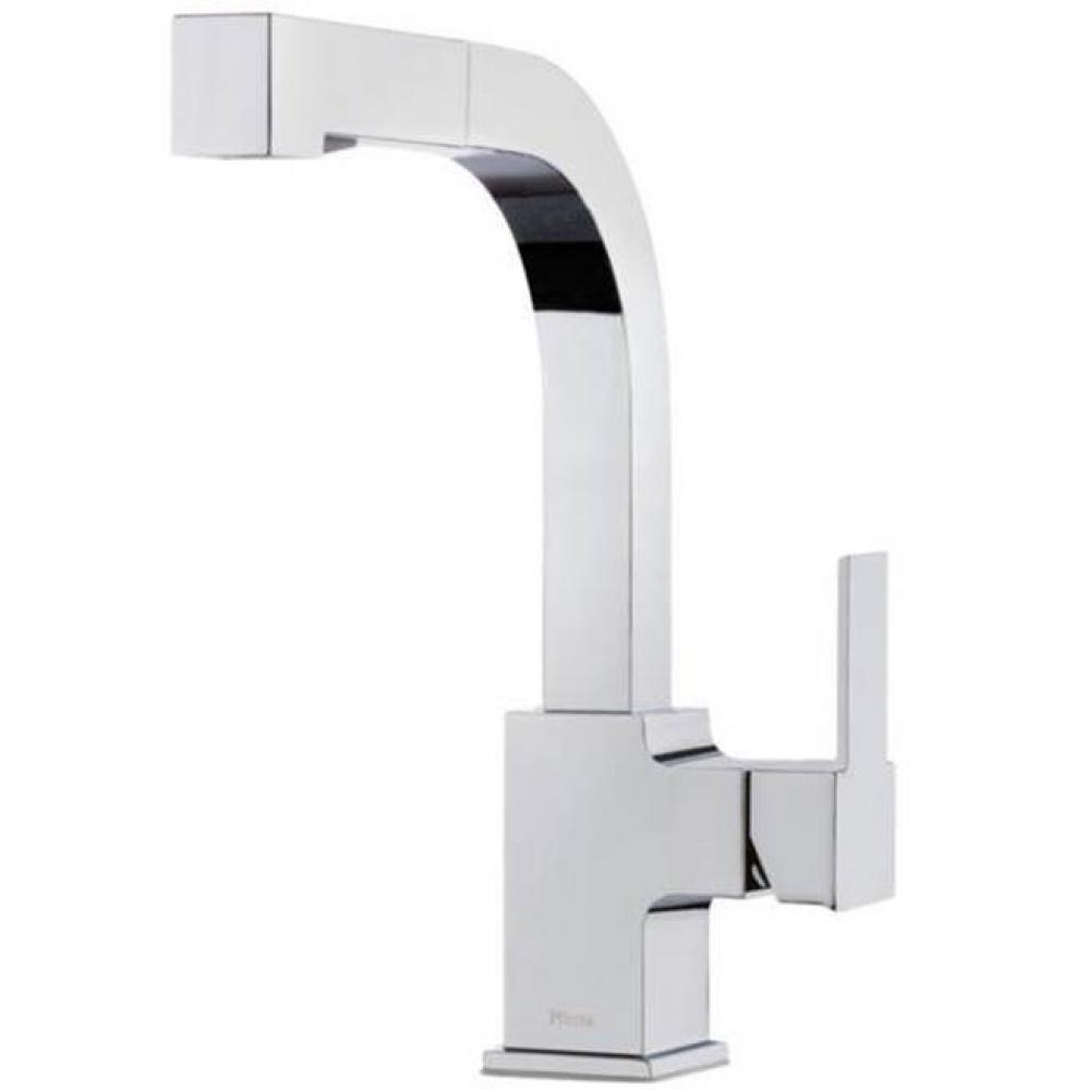 Arkitek 1-Handle Pull-Out Kitchen Faucet in Polished Chrome