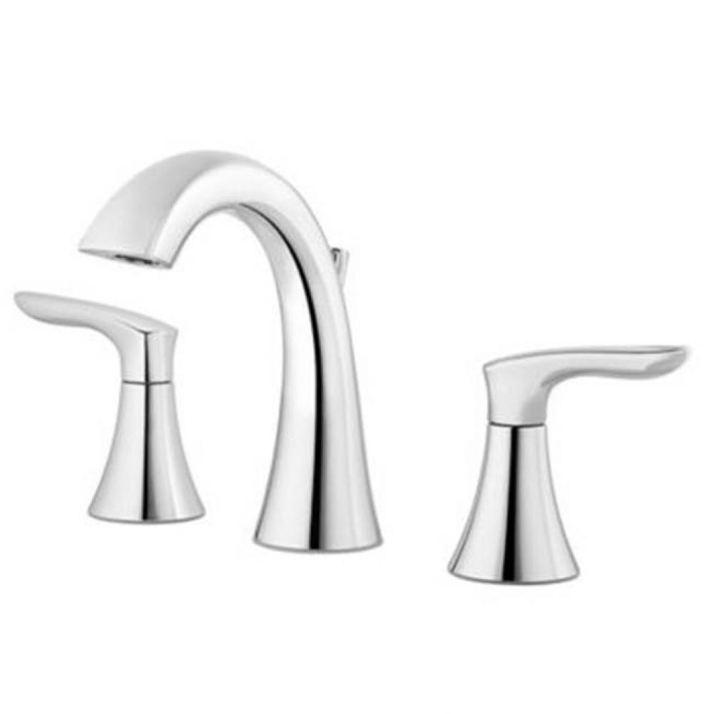 LG49-WR0C - Polished Chrome - Two Handle Widespread Lavatory Faucet