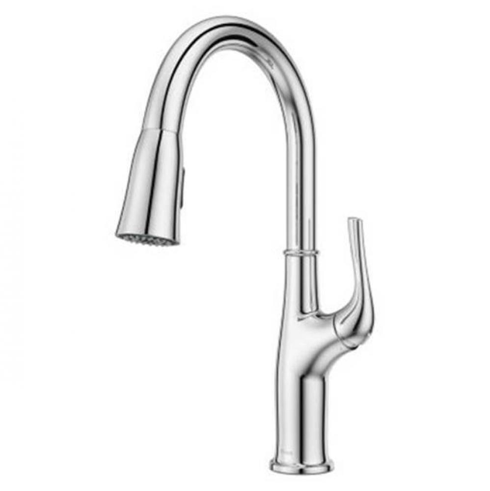 Highbury Pulldown Kitchen Faucet in Polished Chrome