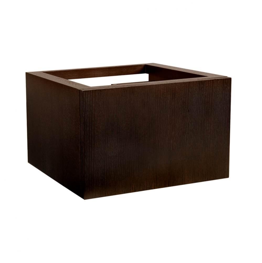 18'' Rebecca Wall Mount Bathroom Vanity Base Cabinet in Oak Toscana