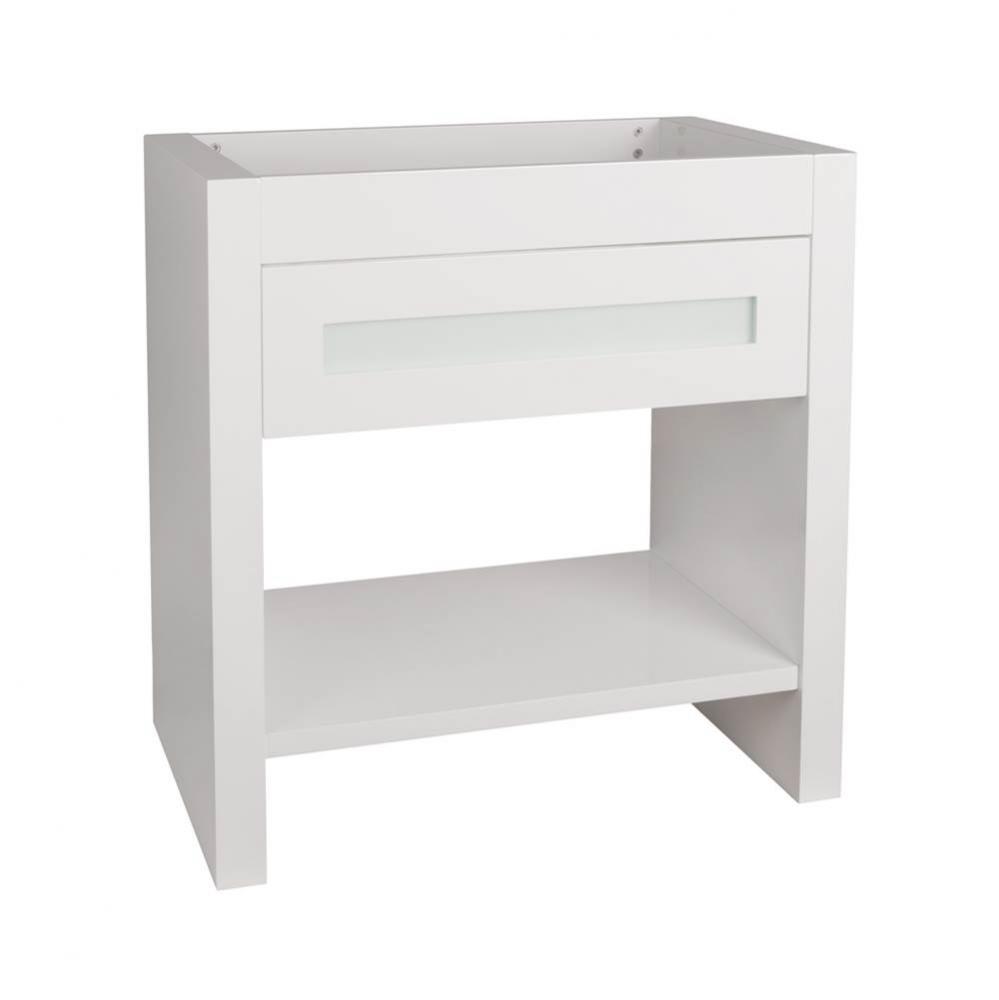 31'' Kendra Bathroom Vanity Base Cabinet in Glossy White