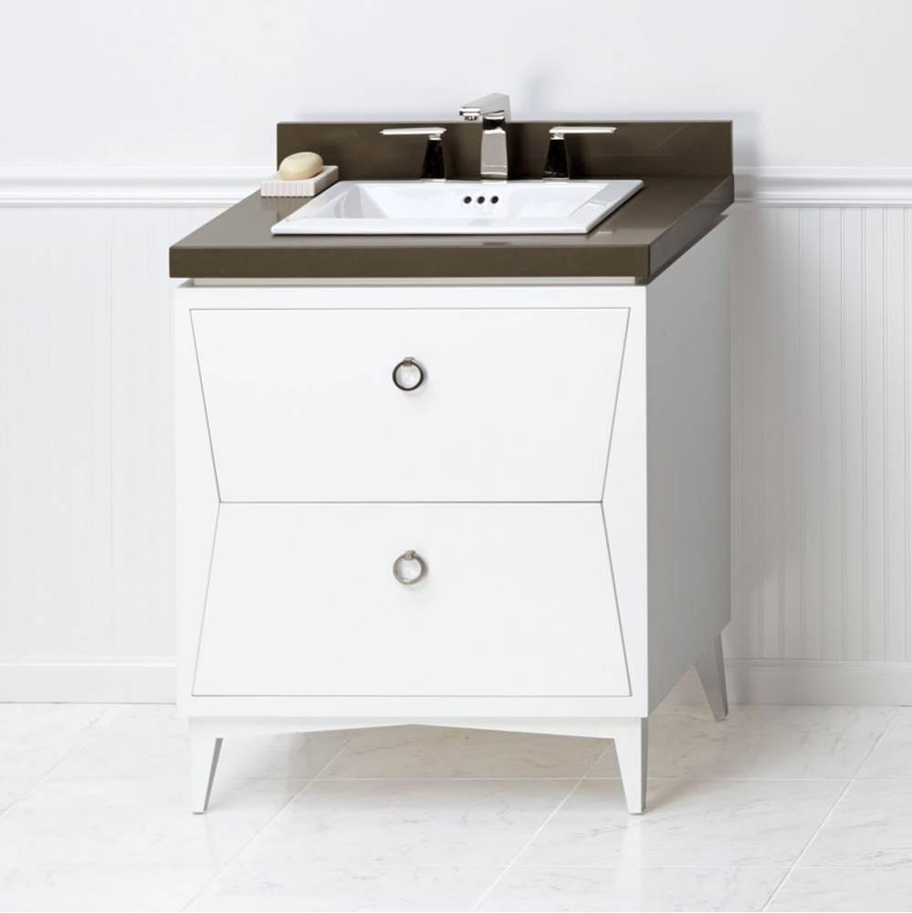 24'' Lexie Bathroom Vanity Cabinet Base in White