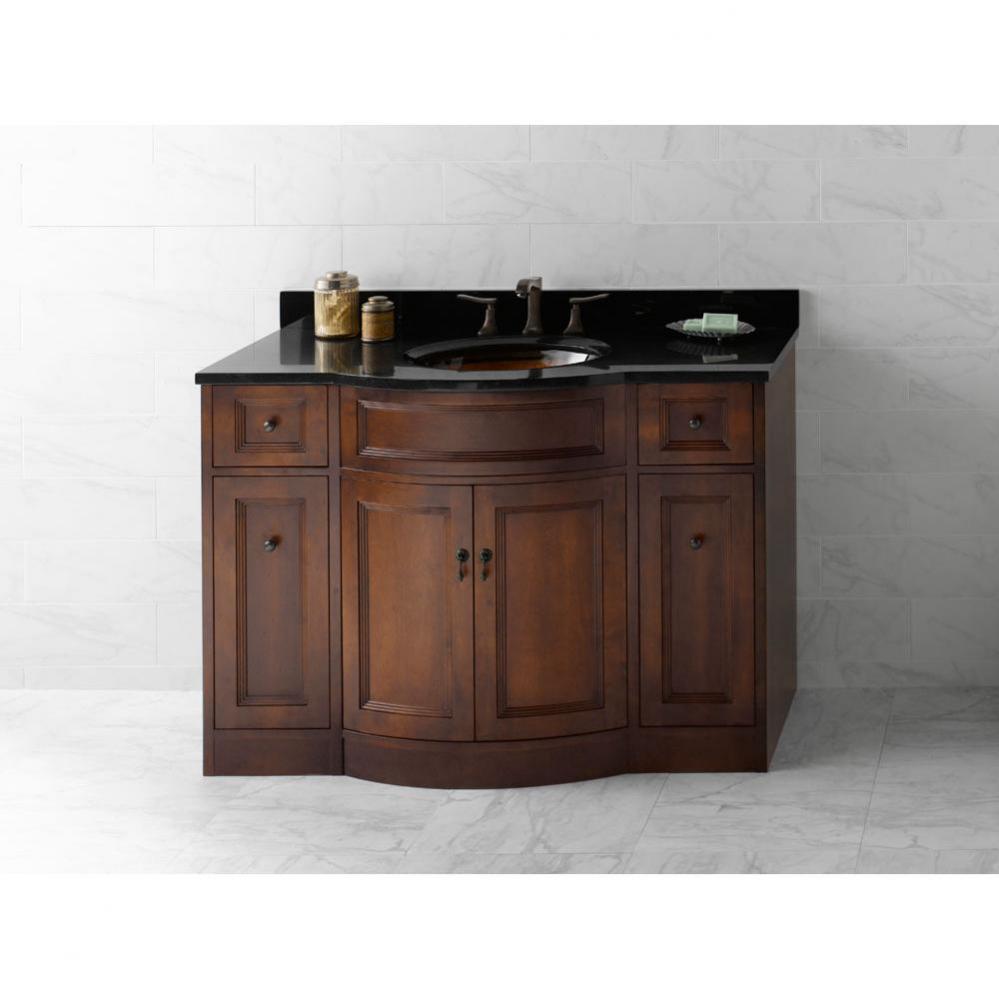 48'' Marcello  Bathroom Vanity Cabinet Base in Café Walnut