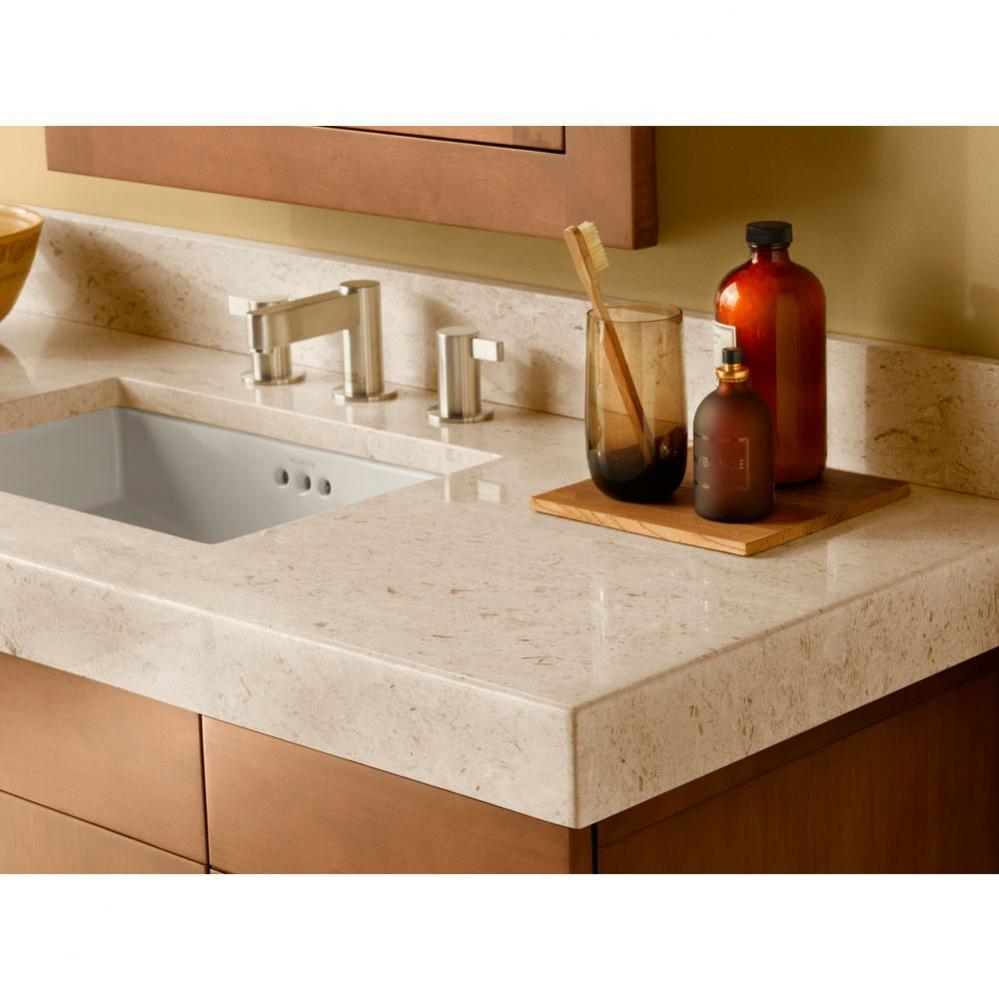 48'' x 19'' WideAppeal™  Marble Vanity Top in Cream Beige - 2 3/4'&apos