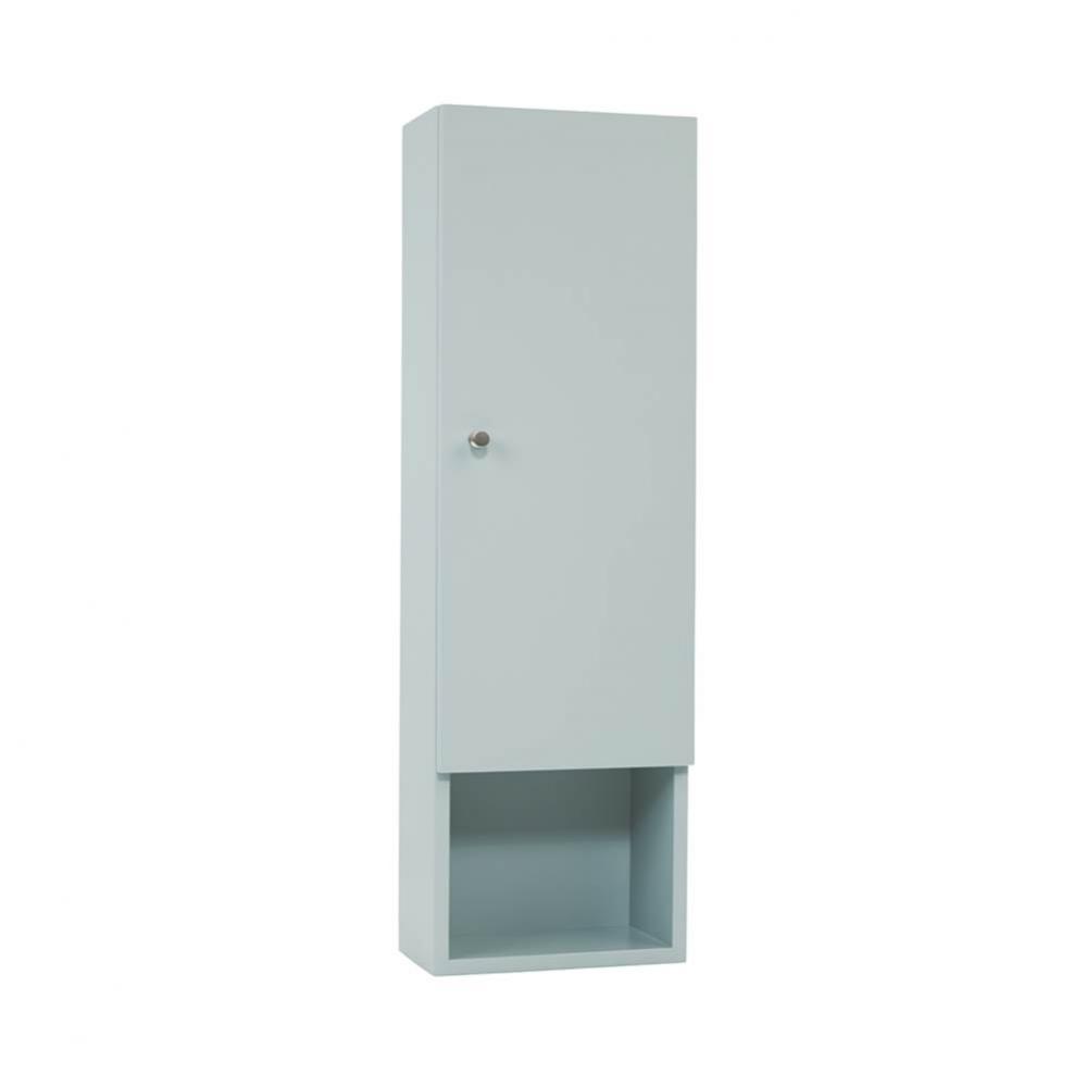 12'' x 39'' Drew Transitions Bathroom Wall Cabinet in Ocean Gray