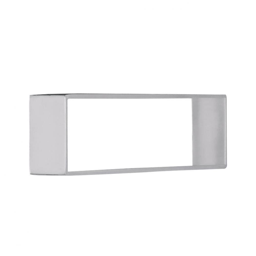 15'' Free Metal Towel Holder - Polished Chrome