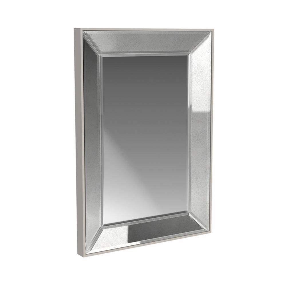 24' Century Traditional Mirror Aluminum Frame in Oil Rubbed Bronze