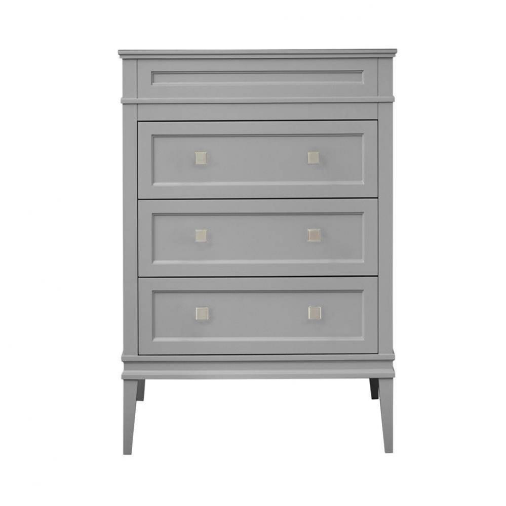 24'' Laurel  Bathroom Vanity Cabinet Base in Empire Gray