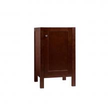 Ronbow 036918-3-H01 - 18'' Cami Bathroom Vanity Base Cabinet with Wood Door in Dark Cherry