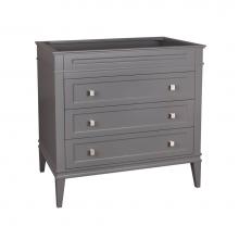 Ronbow 059436-F20 - 36'' Laurel  Bathroom Vanity Cabinet Base in Empire Gray