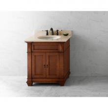 Ronbow 062830-F11 - 30'' Torino Bathroom Vanity Cabinet Base in Colonial Cherry