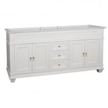 Ronbow 062872-W01 - 72'' Torino Bathroom Vanity Cabinet Base in White