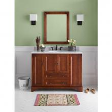 Ronbow 065148-F11 - 48'' Milano Bathroom Vanity Cabinet Base in Colonial Cherry