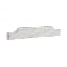 Ronbow 313037-CW - 37'' Torino Marble Backsplash in Carrara White