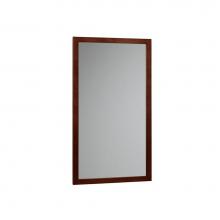 Ronbow 600118-H01 - 18'' Alina Contemporary Solid Wood Framed Bathroom Mirror in Dark Cherry