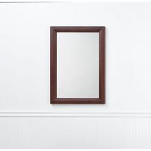 Ronbow 603124-W01 - 24'' Reuben Transitional  Solid Wood Framed Bathroom Mirror in White