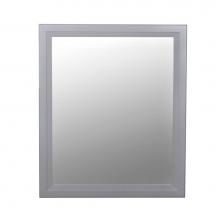 Ronbow 603130-F20 - 30'' Reuben Transitional  Solid Wood Framed Bathroom Mirror in Empire Gray