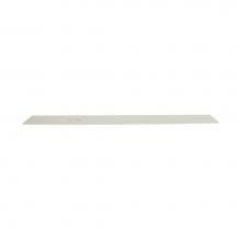 Ronbow E032878-Q28 - 78'' Noce Wide White Stone Top - Wide White Techstone