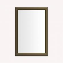 Robern DM2030BM67 - DC FRAMED WALL MIRROR, BM, 20X30, VN BRASS