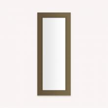 Robern DM1640ME67 - DC FRAMED WALL MIRROR, ME, 16X40, VN BRASS